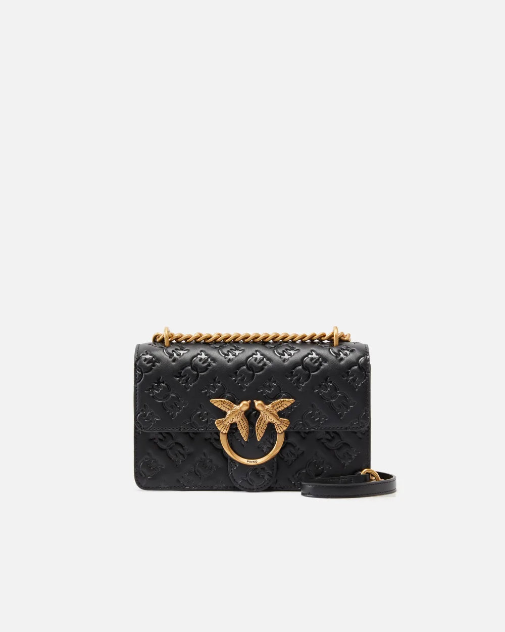 Torebka Mini Love Bag Pelle Imprime od PINKO