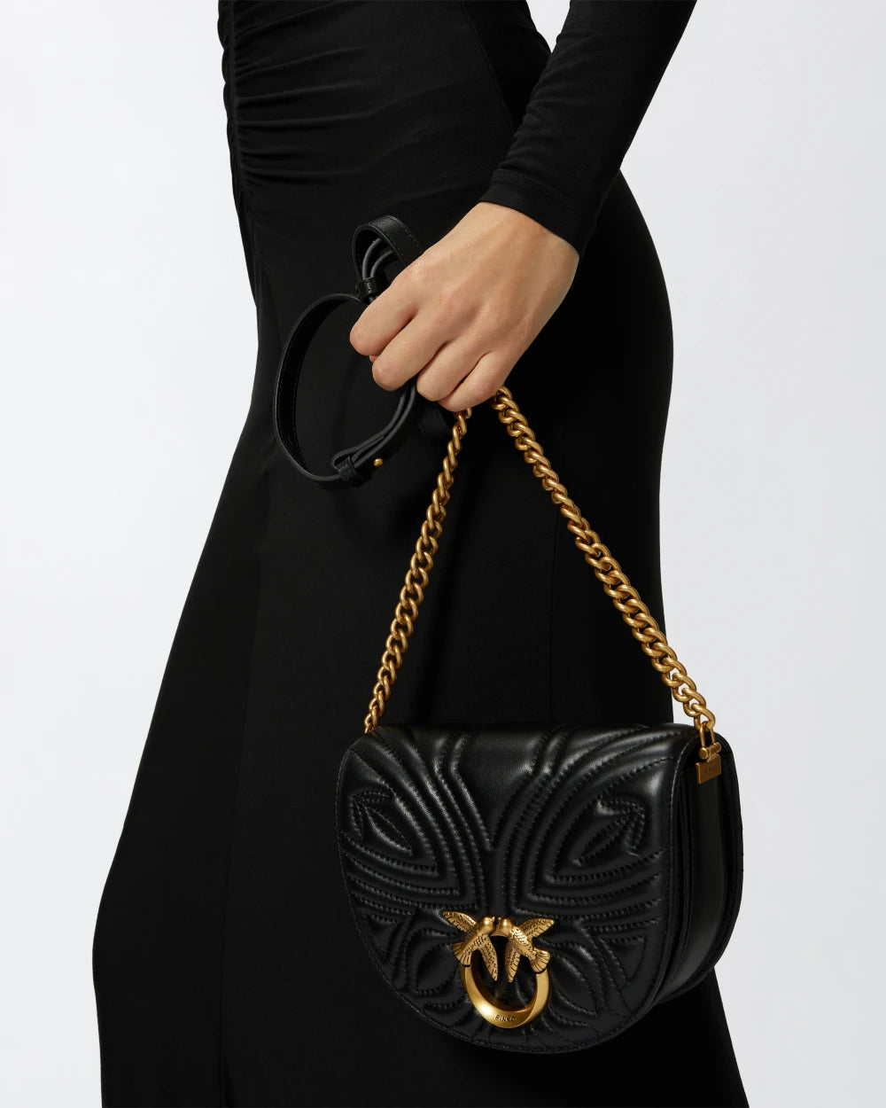 Torebka Mini Love Bag Round Click od PINKO