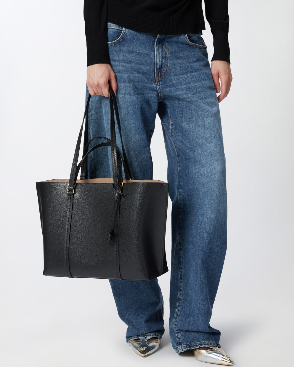 Torebka Big Shopper Carrie od PINKO