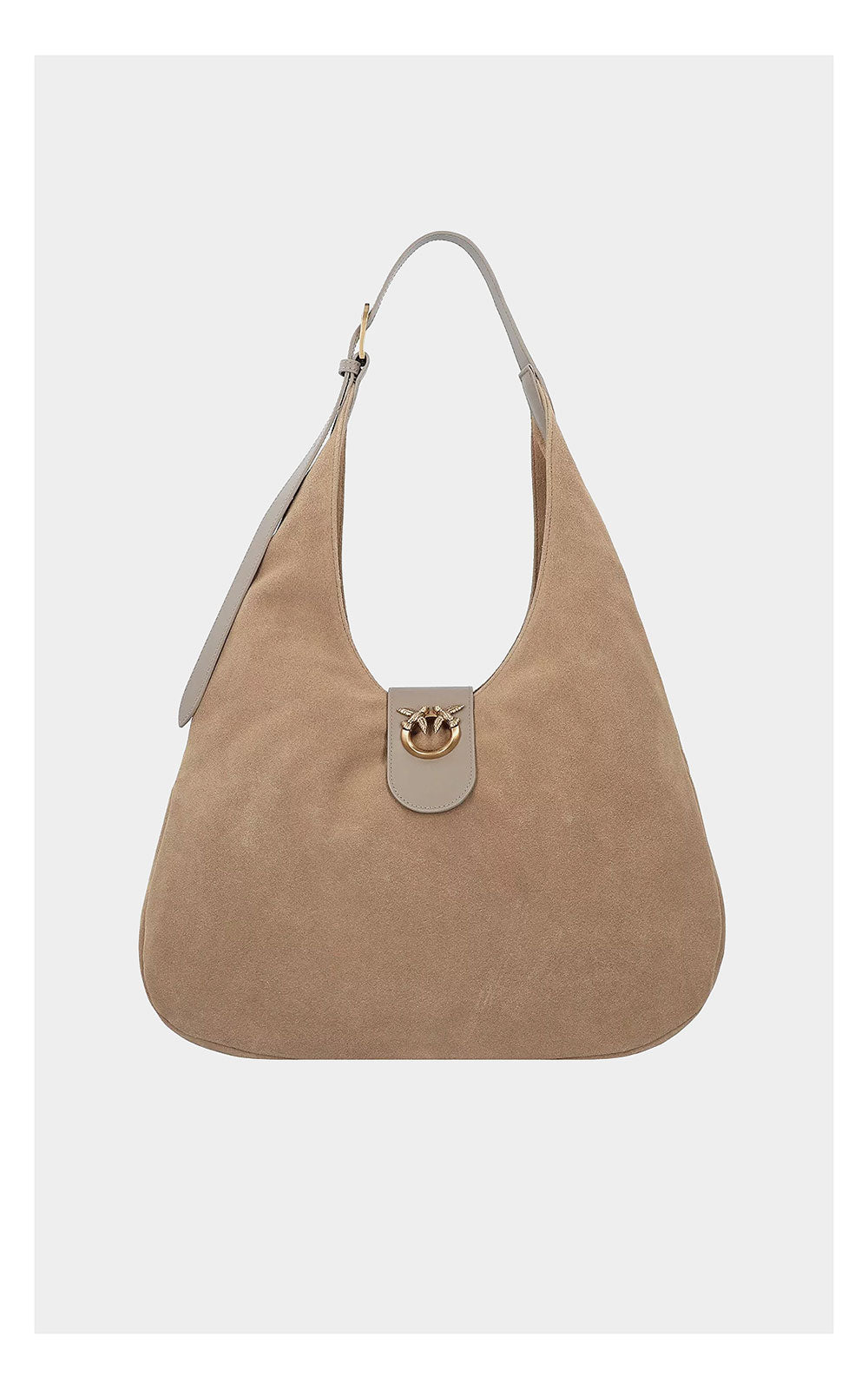 Torebka Big Suede Hobo od PINKO