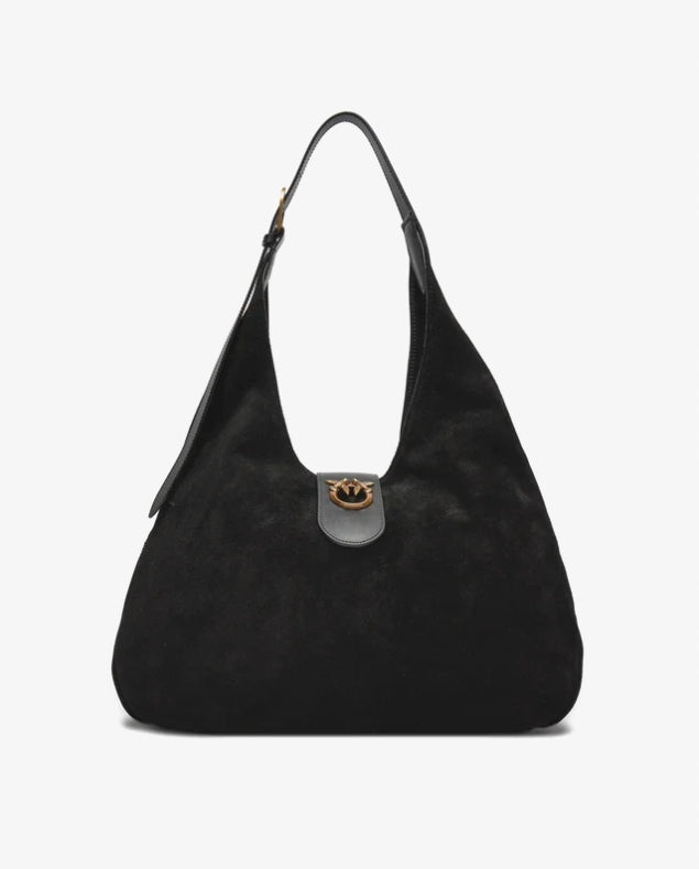 Torebka Big Suede Hobo od PINKO