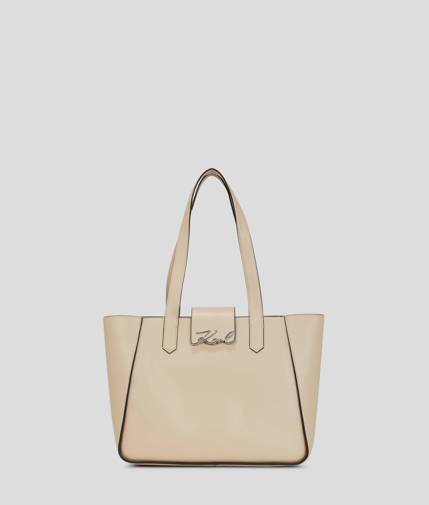 Średnia torba TOTE K/SIGNATURE marki Karl Lagerfeld