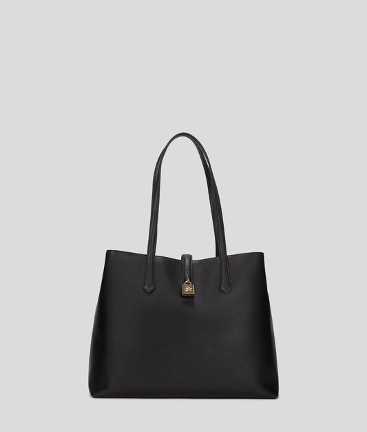 Średnia torba K/AUTOGRAPH z kłódką marki Karl Lagerfeld