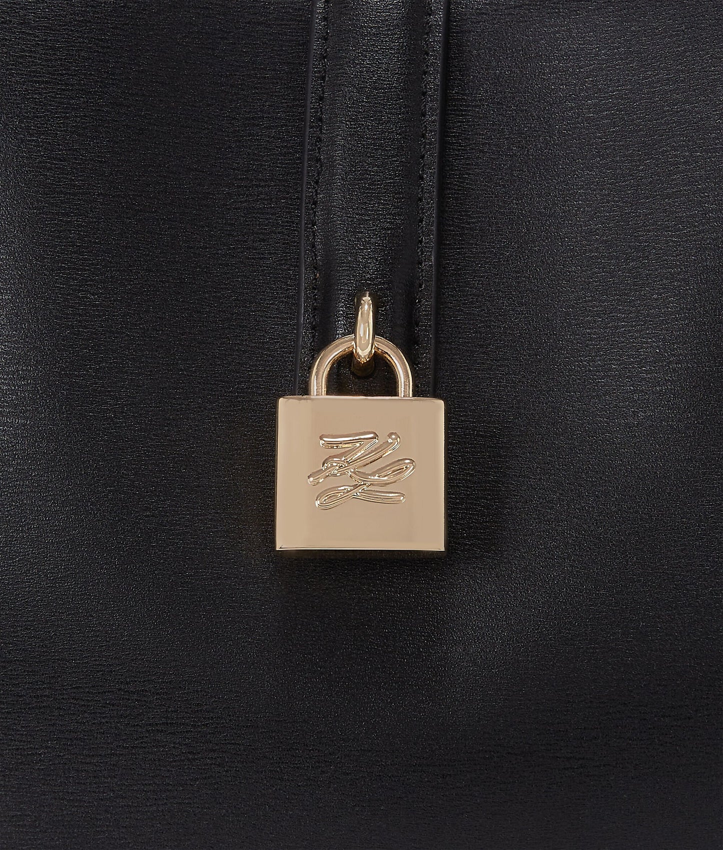 Średnia torba K/AUTOGRAPH z kłódką marki Karl Lagerfeld