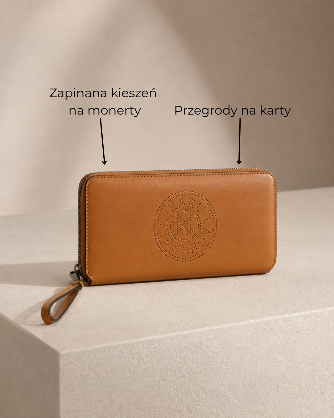 Portfel K/Circle marki Karl Lagerfeld