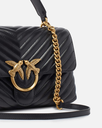 Torebka Lady Love Puff Chevron od PINKO