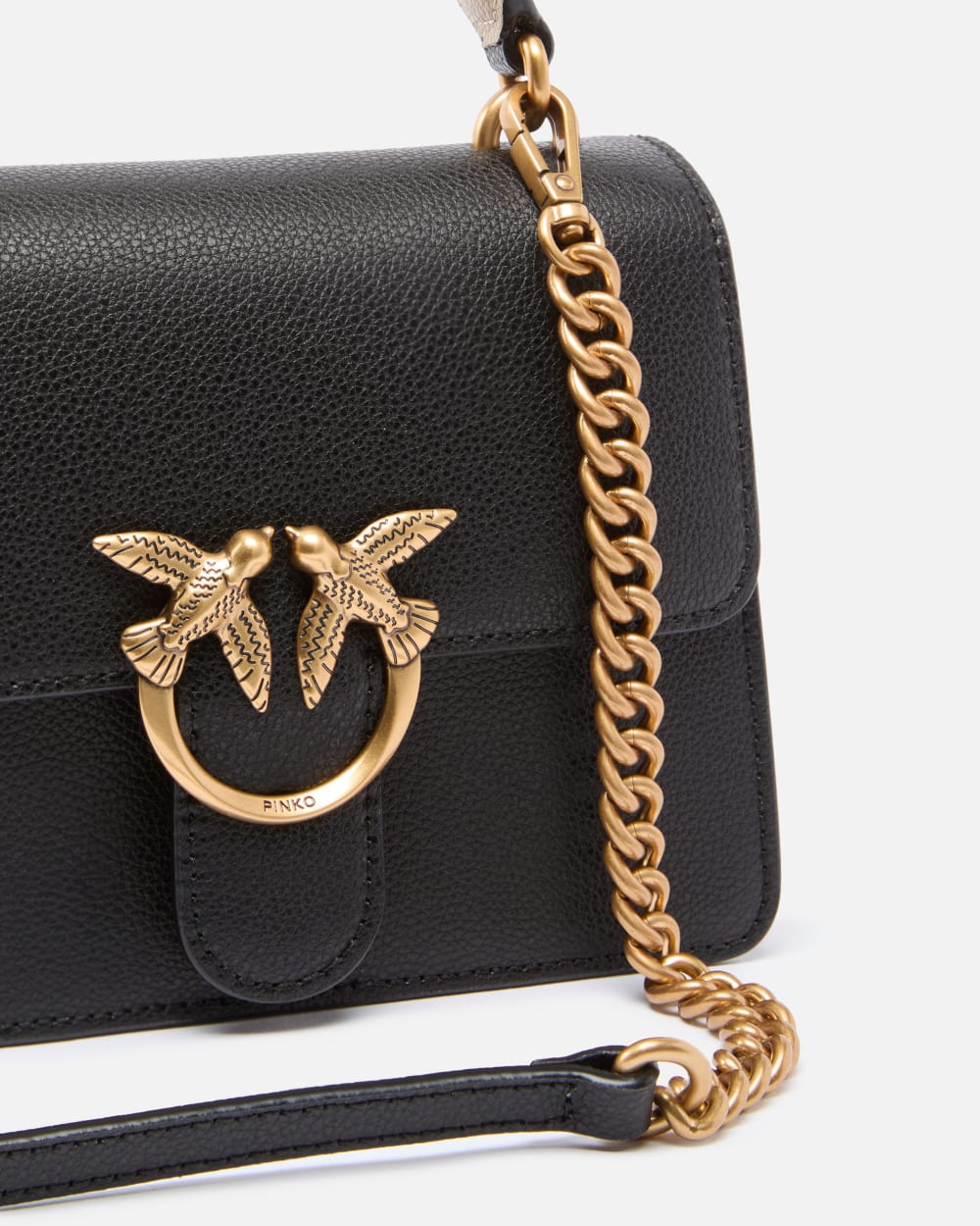 Torebka Love One Top Handle Mini Light od PINKO