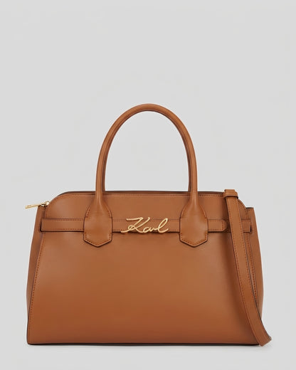 Torebka Top Handle K/SIGNATURE marki Karl Lagerfeld