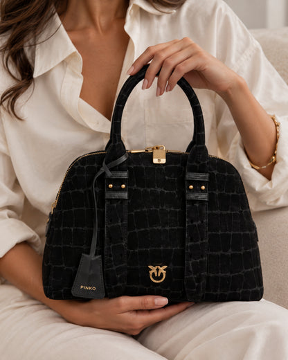 Torebka Bowling Bag Medium od PINKO