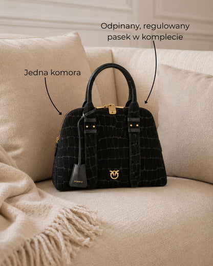 Torebka Bowling Bag Medium od PINKO
