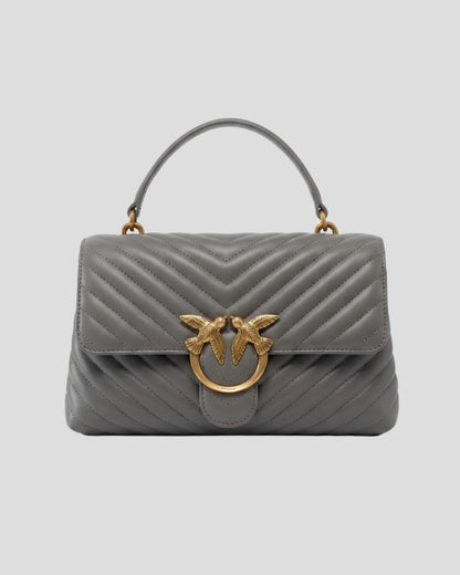 Torebka Lady Love Puff Chevron od PINKO