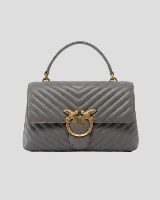 Torebka Lady Love Puff Chevron od PINKO