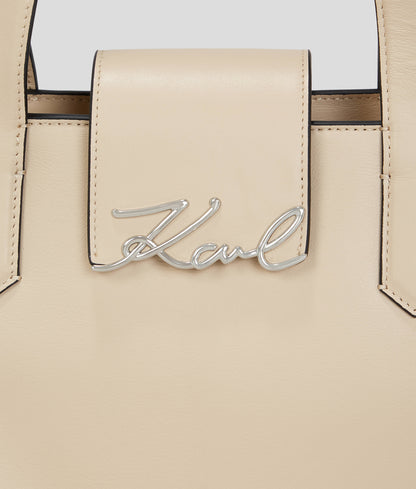 Średnia torba TOTE K/SIGNATURE marki Karl Lagerfeld