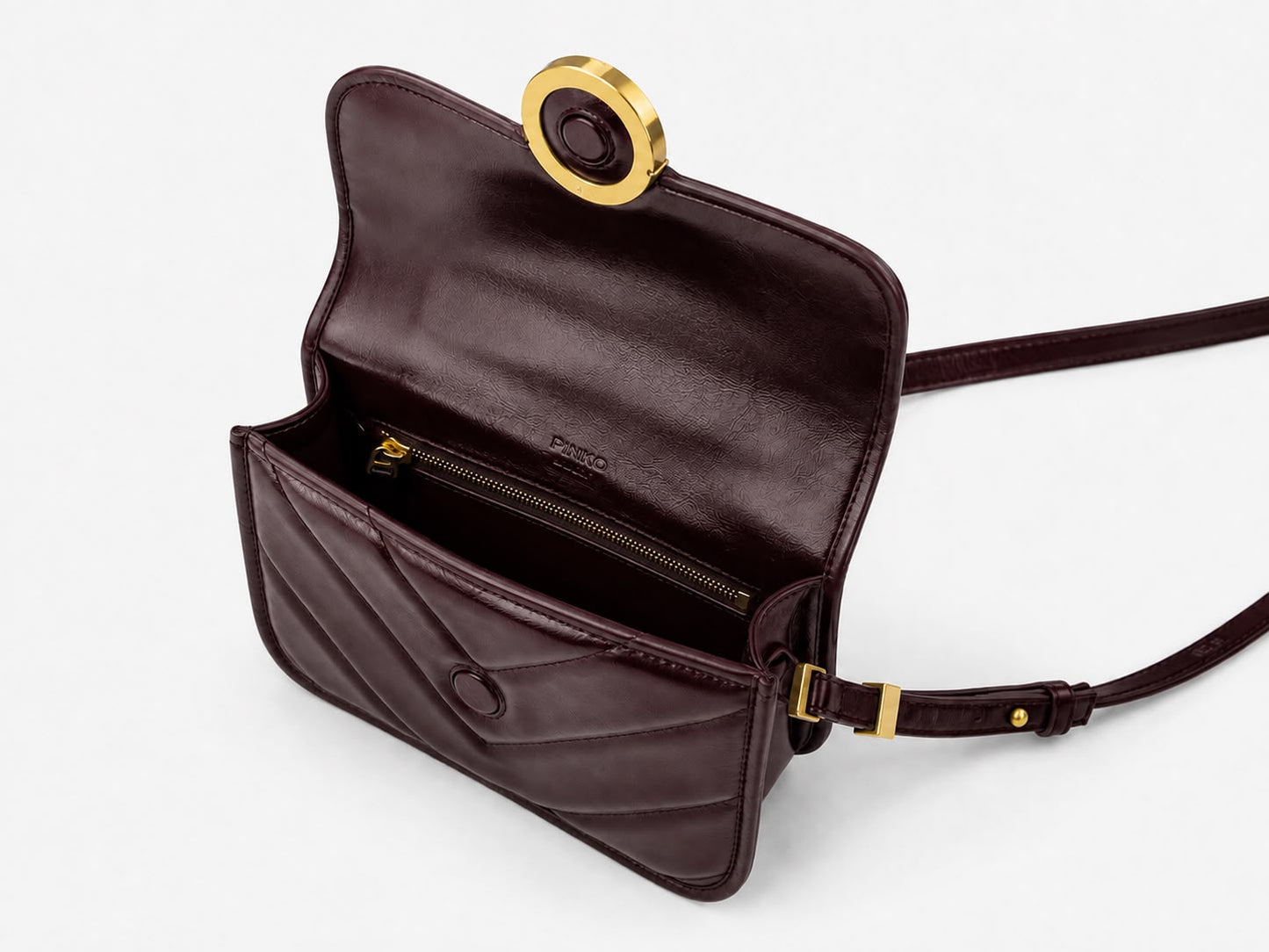 Torebka Love Box Baguette od PINKO