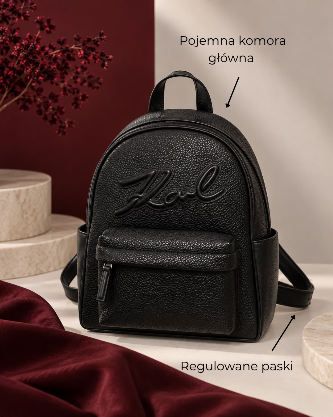Plecak K/SKUARE marki Karl Lagerfeld