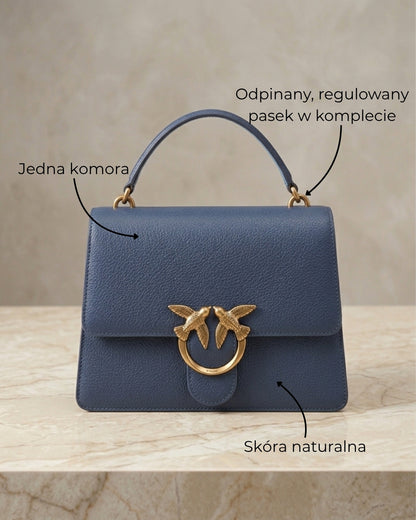 Torebka Love One Top Handle Classic Light od PINKO