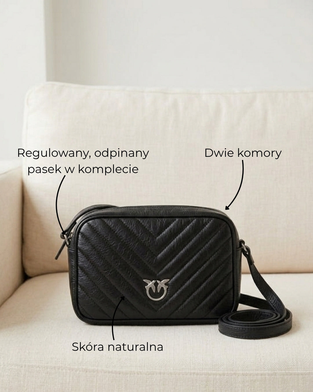 Torebka Carrie Camera Bag Classic od PINKO