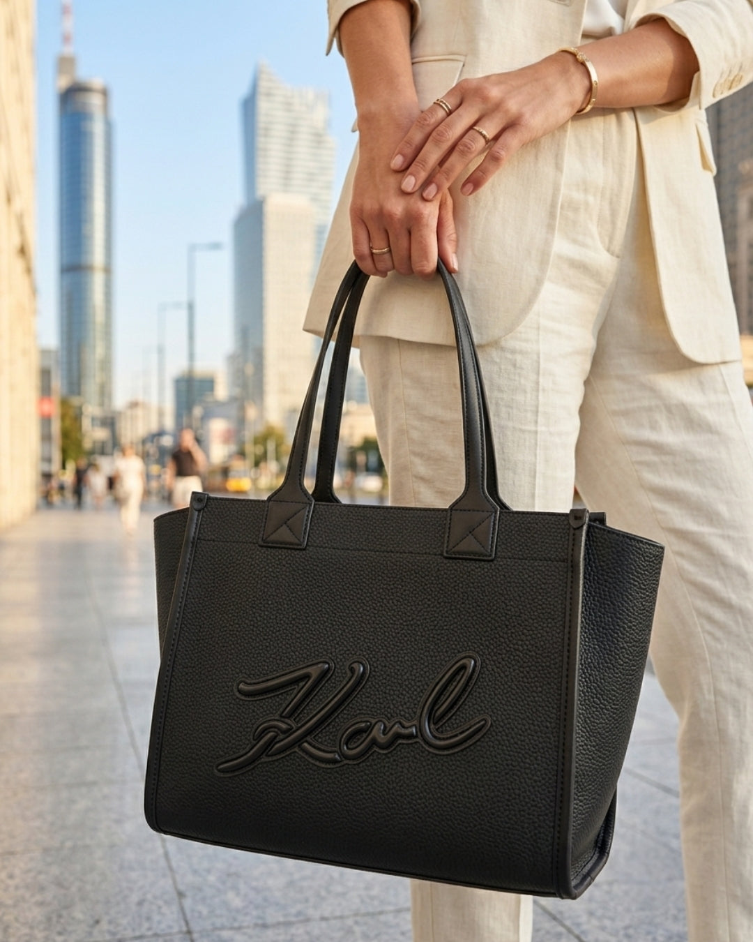 Torebka K/SKUARE Shopper marki Karl Lagerfeld