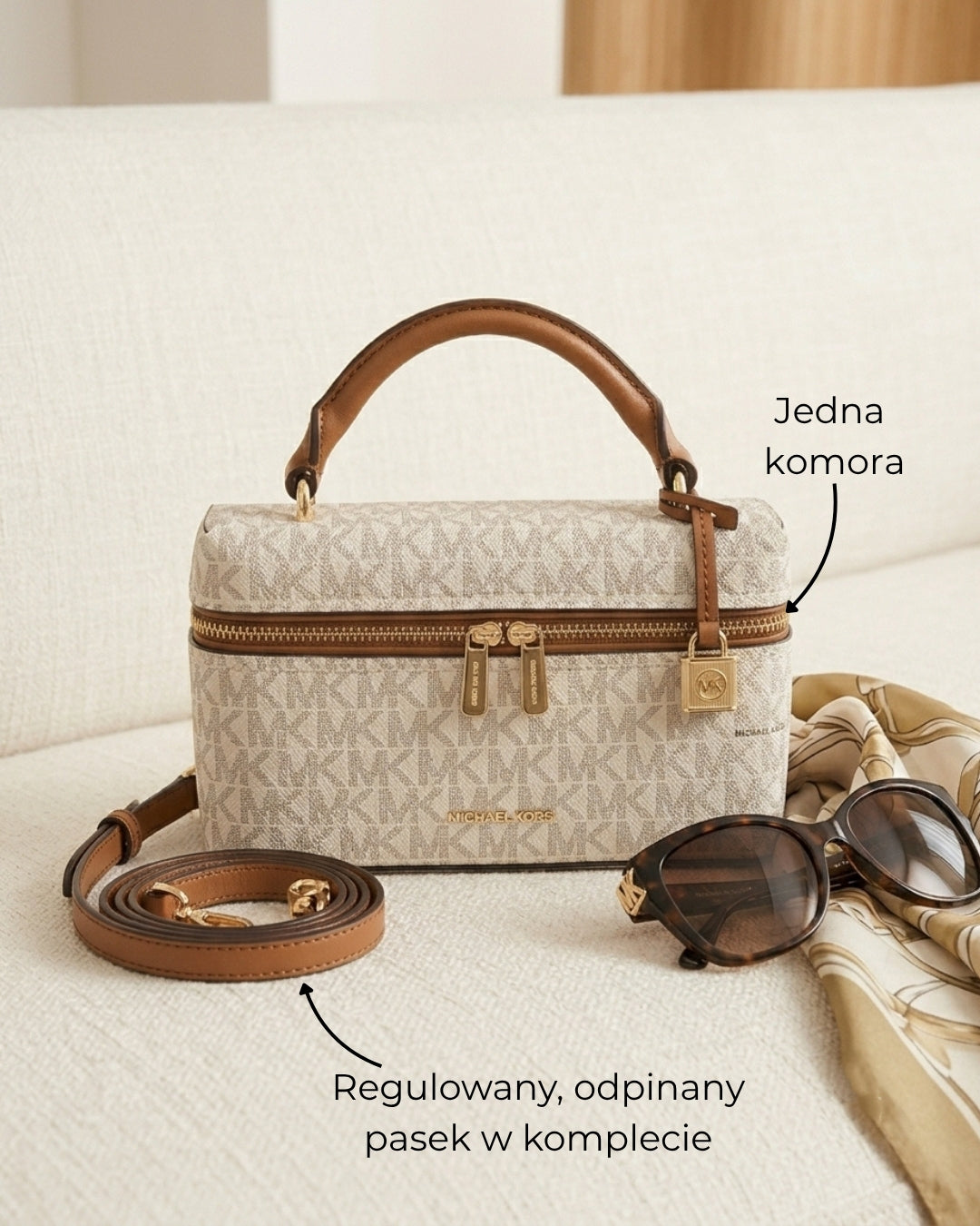 Mała torebka Jana marki Michael Kors