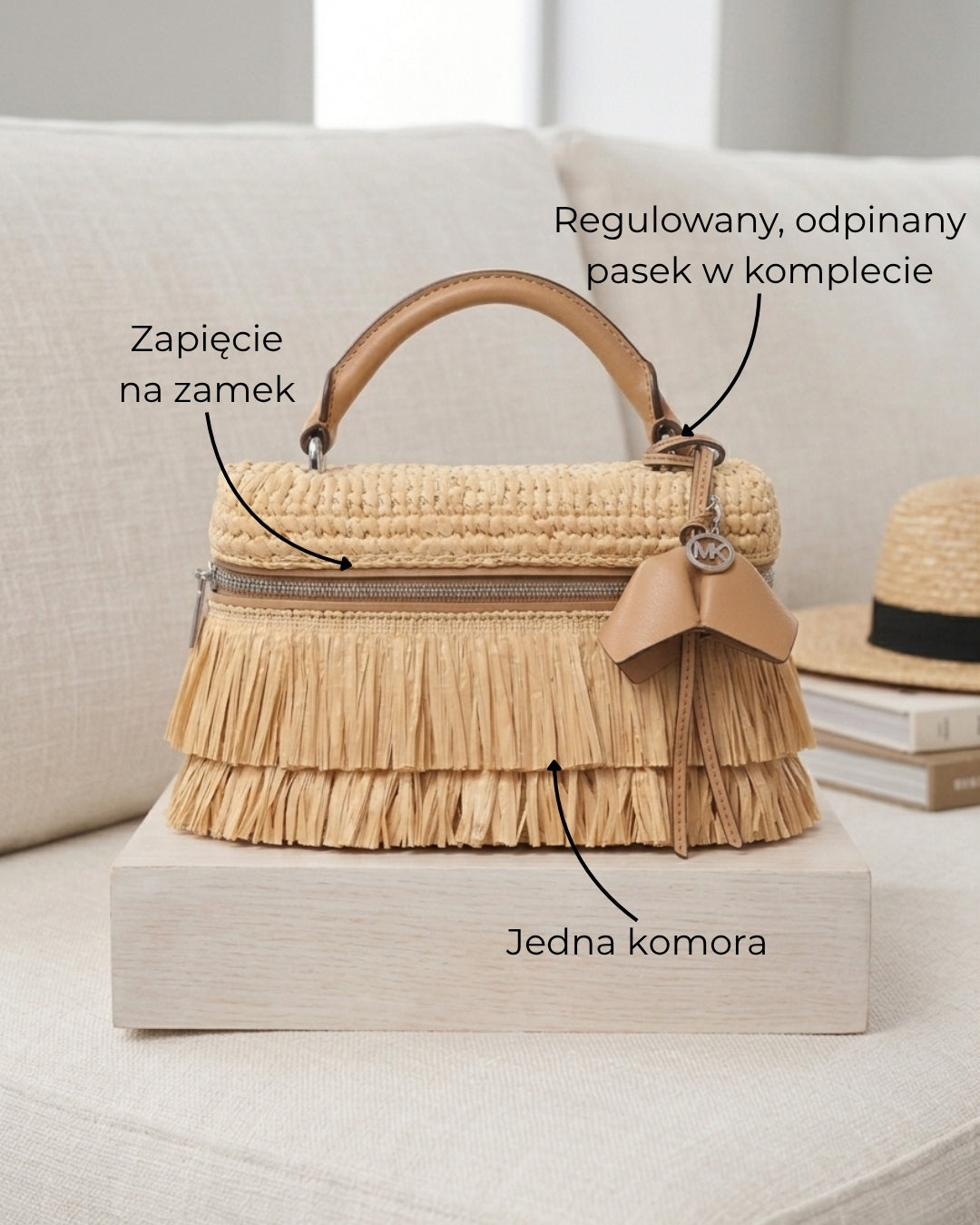 Mała torebka Jana marki Michael Kors