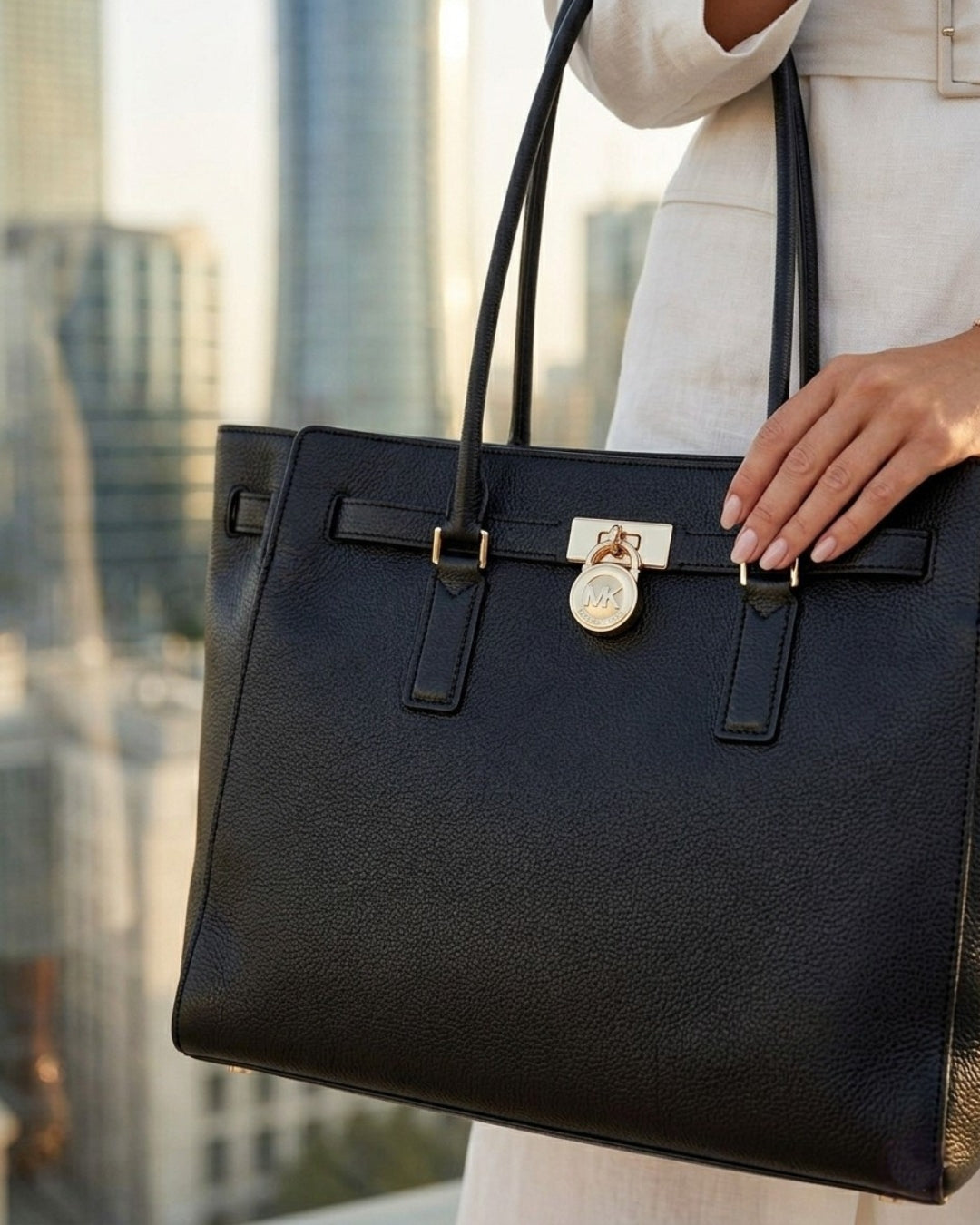Duża torba tote Hamilton Moderne marki Michael Kors